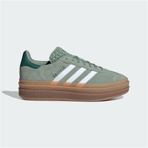 adidas gazelle bold green